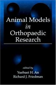 Cover of: Animal models in orthopaedic research
