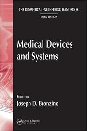 Cover of: Medical devices and systems