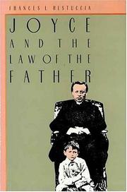 Cover of: Joyce and the law of the father