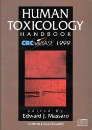 Cover of: Human Toxicology Handbook on CD-ROM