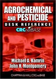 Cover of: Agrochemical and Pesticide Desk Reference on CD-ROM