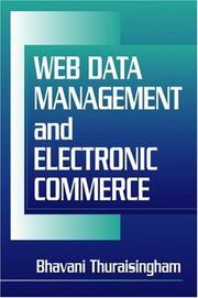 Cover of: Web Data Management and Electronic Commerce