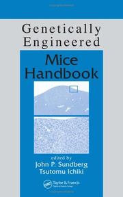 Cover of: Genetically engineered mice handbook