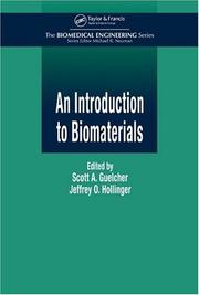 Cover of: An introduction to biomaterials