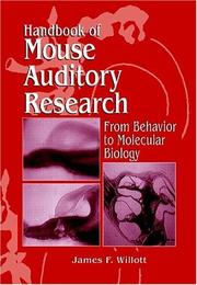 Cover of: Handbook of Mouse Auditory Research by James F. Willott