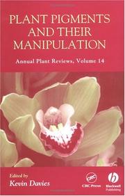 Cover of: Plant Pigments and Their Manipulation: Annual Plant Reviews, Volume Fourteen (Annual Plant Reviews)