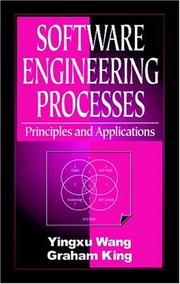 Cover of: Software Engineering Processes by Yingxu Wang, Graham King