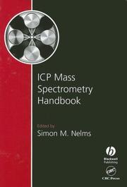 Cover of: Inductively Coupled Plasma Mass Spectrometry Handbook