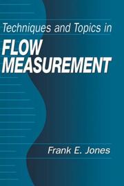 Cover of: Techniques and topics in flow measurement