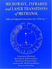 Cover of: Microwave, infrared, and laser transitions of methanol: atlas of assigned lines from 0 to 1258 cm⁻¹