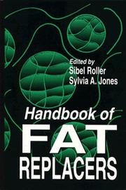 Cover of: Handbook of fat replacers