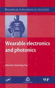 Cover of: Wearable Electronics and Photonics by Xiaoming Tao