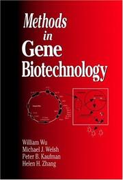 Cover of: Methods in gene biotechnology