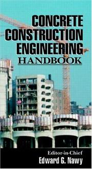 Cover of: Concrete construction engineering handbook