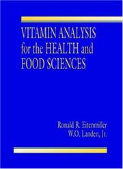 Cover of: Vitamin analysis for the health and food sciences