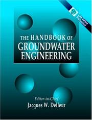 Cover of: The handbook of groundwater engineering