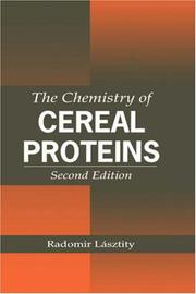 Cover of: chemistry of cereal proteins