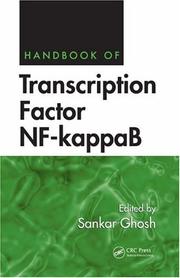 Handbook of Transcription Factor NF-kappaB by Sankar Ghosh