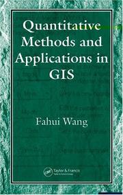 Cover of: Quantitative Methods and Applications in GIS