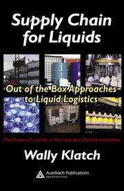 Supply Chain for Liquids by Wally Klatch