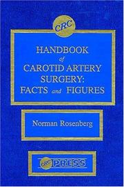 Cover of: CRC Handbook of Carotid Artery Surgery: Facts and Figures