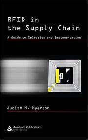 Cover of: RFID in the Supply Chain: A Guide to Selection and Implementation (Resource Management)