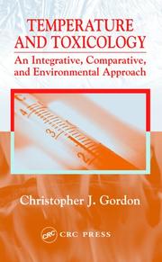 Temperature and Toxicology by Christopher J. Gordon