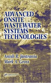 Cover of: Advanced onsite wastewater systems technologies | Anish Jantrania