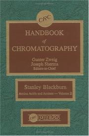 Cover of: CRC Handbook of Chromatography: Amino Acids and Amines, Volume II (Crc Series in Chromatography)