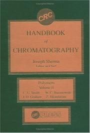 Cover of: Handbook of Chromatography Polymers | 