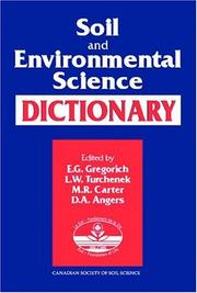 Cover of: Soil and Environmental Science Dictionary by 