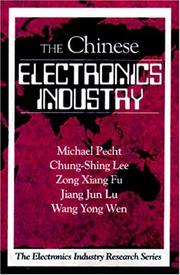 Cover of: The Chinese Electronics Industry