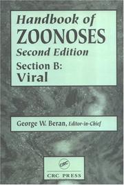 Cover of: Handbook of zoonoses