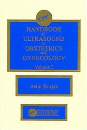 Cover of: CRC Handbook of Ultrasound in Obstetrics and Gynecology, Volume I