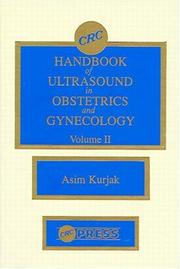 Cover of: CRC Handbook of Ultrasound in Obstetrics and Gynecology, Volume II