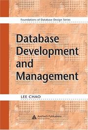 Cover of: Database development and design