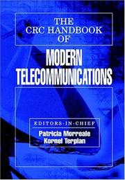 Cover of: The CRC Handbook of Modern Telecommunications