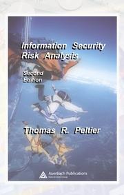 Cover of: Information Security Risk Analysis