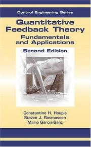 Cover of: Quantitative feedback theory