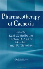 Cover of: Pharmacotherapy of cachexia