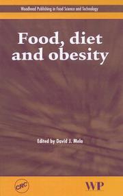 Food, diet and obesity (Woodhead Publishing in Food Science and Technology) by David J. Mela