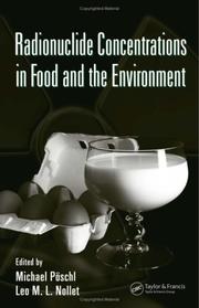 Cover of: Radionuclide Concentrations in  Food and the Environment (Food Science and Technology)