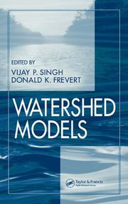 Cover of: Watershed Models by 