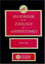 Cover of: CRC handbook of the zoology of amphistomes by Otto Sey