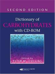 Cover of: Dictionary of carbohydrates with CD-ROM | 