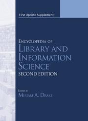 Cover of: Encyclopedia of Library and Information Science, First Update Supplement