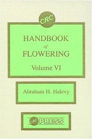 Cover of: Handbook of Flowering, Volume VI