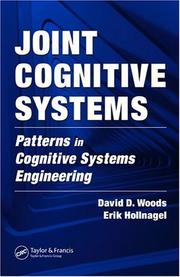 Cover of: Joint Cognitive Systems by David D. Woods, Erik Hollnagel