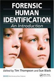 Cover of: Forensic Human Identification: An Introduction