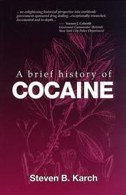 Cover of: A brief history of cocaine